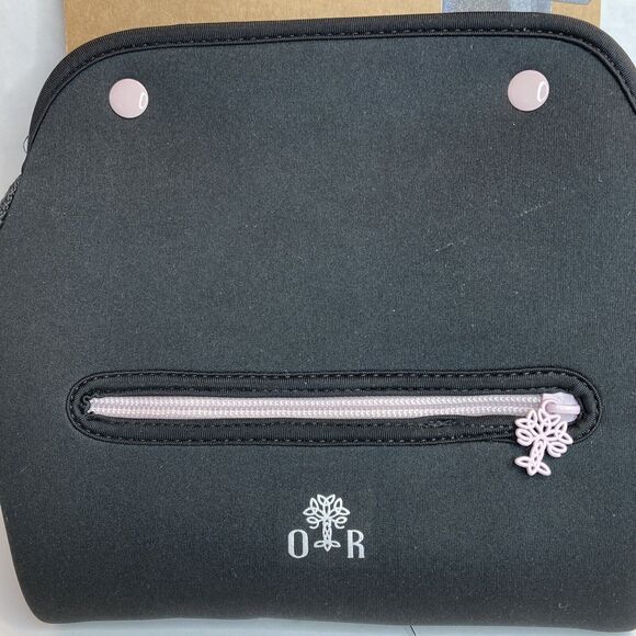 Oak Reed Yoga Mat Bag Black Neoprene Fits Most Mats Zippered Double Snap - Picture 2 of 6